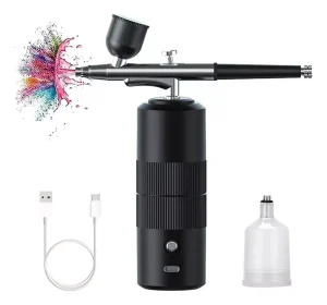 Aerógrafo Inalámbrico Para Maquillaje, Tatuaje, Arte De Uñas