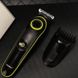 Máquina Afeitadora y Cortadora De Pelo Kemei KM-696 Negra