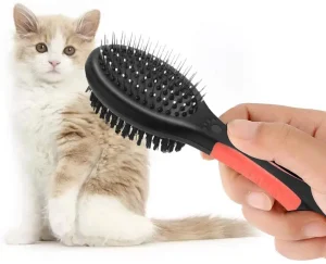 Cepillo Para Mascotas De Doble Cara