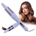 Rizador de Cabello Ondas de Sirena de Calor Rápido, Portátil y Versátil