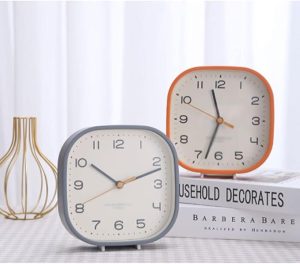 Reloj Despertador Cuadrado de 6 Pulgadas, Diseño Animalista