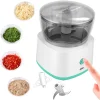 Procesador de Alimentos 2 en 1 Multifuncional Batidor Cabezales Intercambiables MGE-017 - Imagen 8