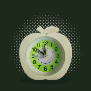Reloj Despertador En Forma De Manzana