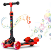 Patineta Scooter Para Niños Burbujas Bluetooth Led Music - Imagen 3