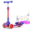 Patineta Scooter Para Niños Burbujas Bluetooth Led Music - Imagen 5