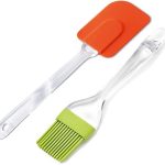 Espátula Y Brocha De Silicona Para Cocina